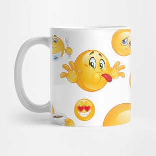 Emoji Pattern 1 Mug